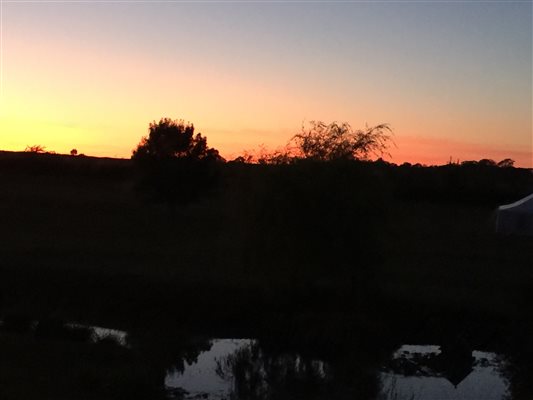 Sunset at Suffolk Retreats