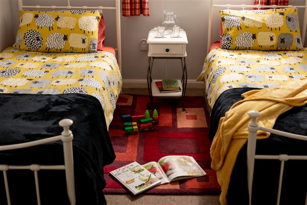 Farm themed bedroom for children