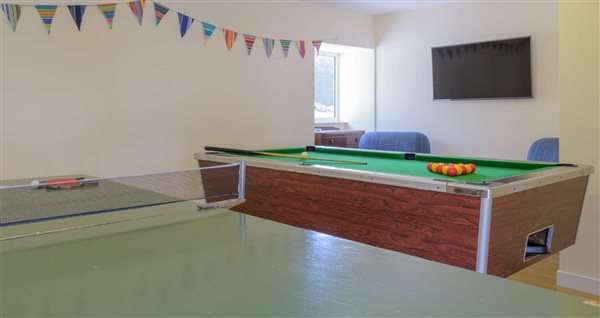 Your own games room at the cottage