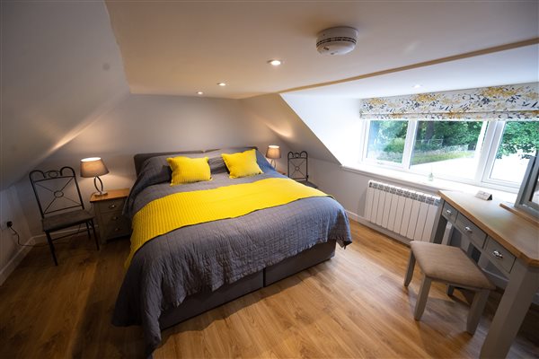 Leanach Farm Cottage Bedroom