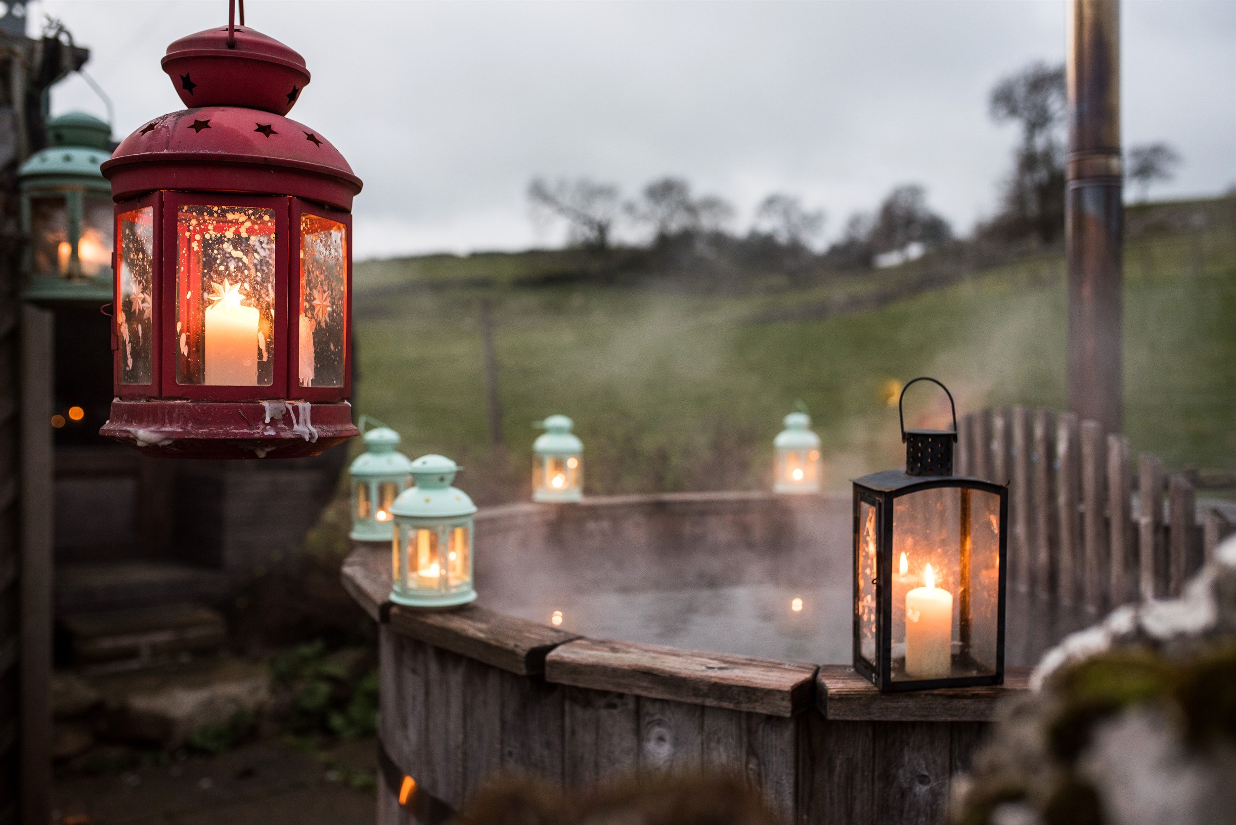 autumn winter farmstay derbyshire