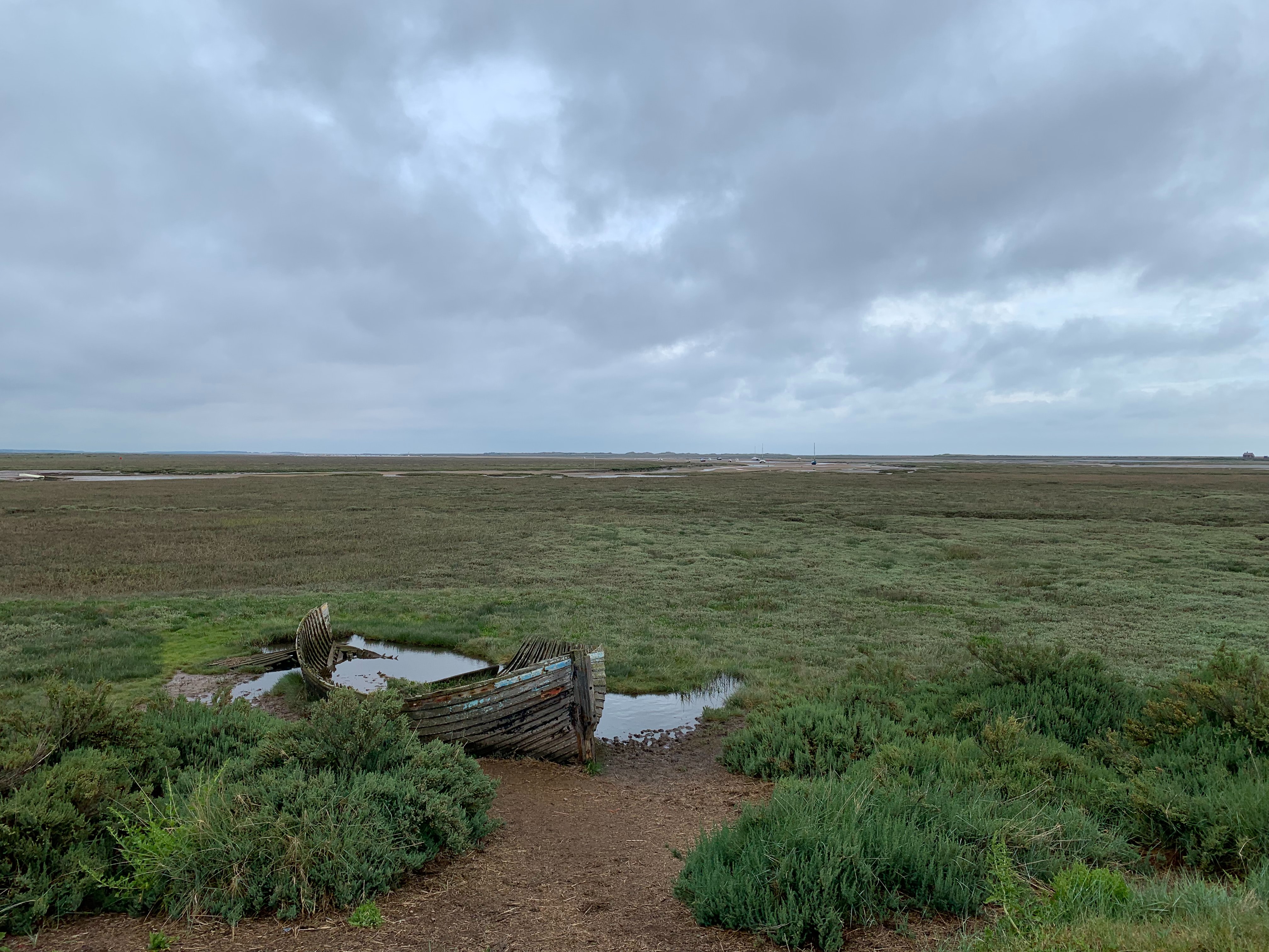 Glorious view of Norfolk beach