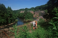 Falls at Clyde Valley