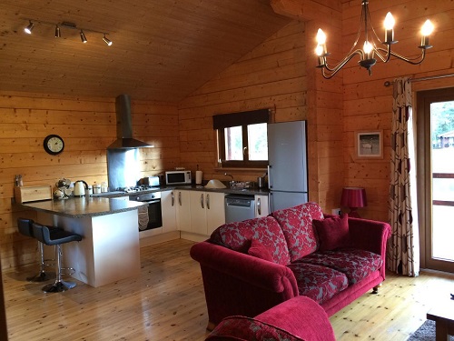 Rural Roosts, self catering log cabin room