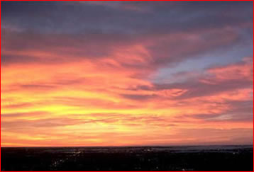 Fenland Sunset