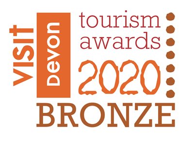 Visit Devon tourism awards 2020 bronze