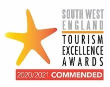 South West England Tourism Excellence Awards 2020/2021 Commended 
