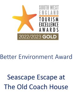 South West England Tourism Awards Better Environment award Seascape Escape
