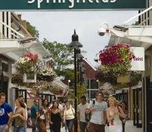 Springfields outlet shopping and Festival Gardens