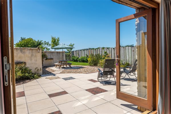 Patio and garden