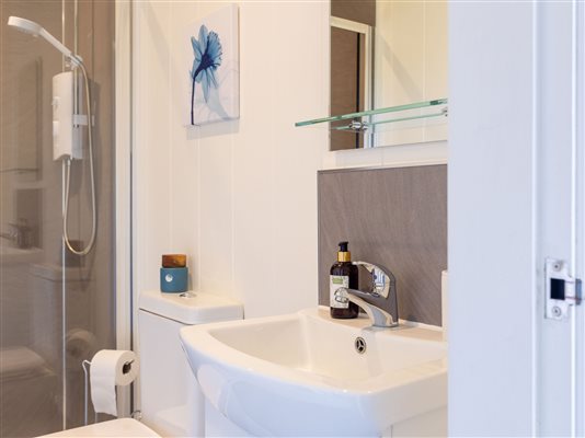 bathroom with shower