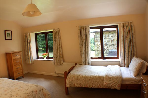 Butlers family bedroom with garden view