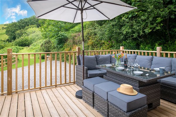 Pipistrelle Barn Deck Outdoor Dining