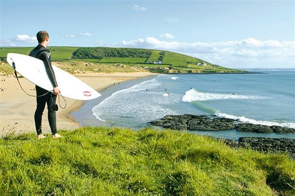 nearby Croyde Bay - a surfers paradise!