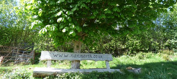 Handy seat for a rest Nannerth Country Holidays