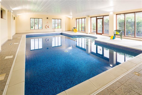 Fabulous indoor heated pool