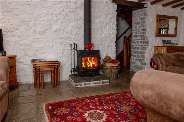 living room - woodburner