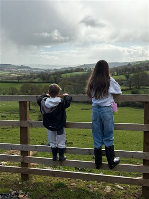 Children in the countryside