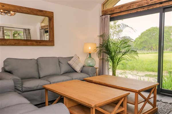 The big Barn - Living room with a view