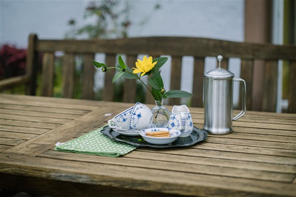 Coffee on the terrace