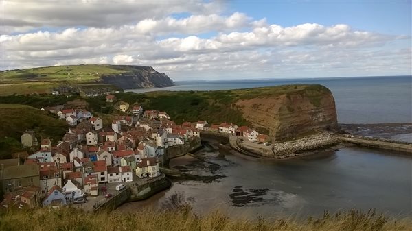 Staithes from the Cleveland Way