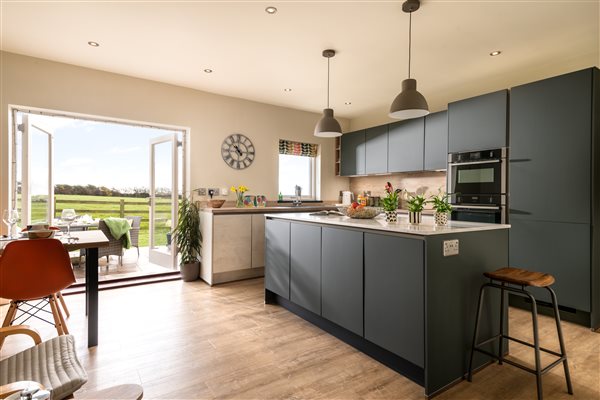 kitchen towards patio