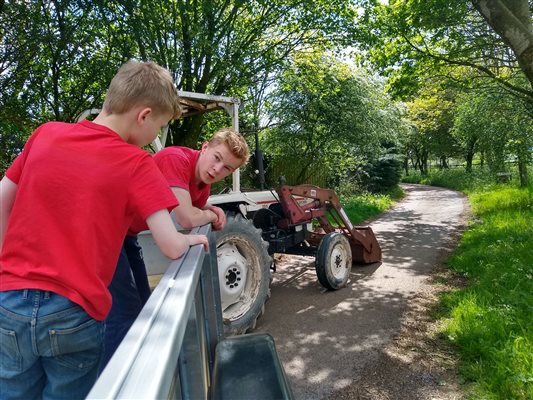 tractor ride