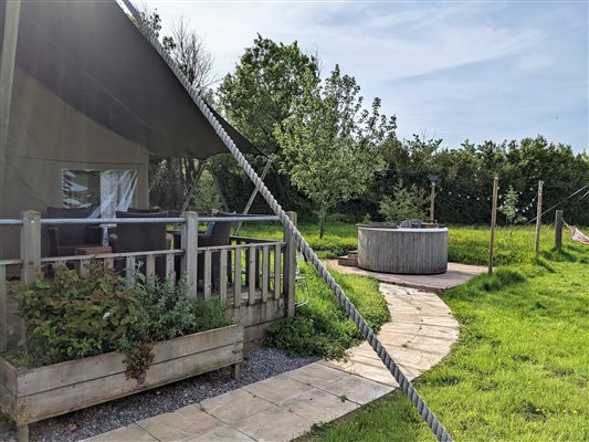 glamping somerset