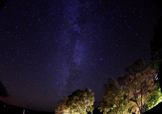 dark skies the milky way