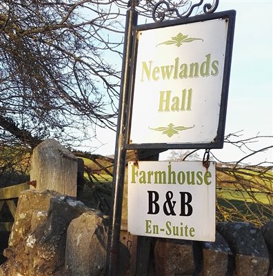 entrance to Newlands Hall entrance to Newlands Hall