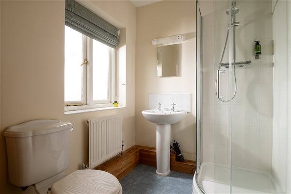 Lavender room shower