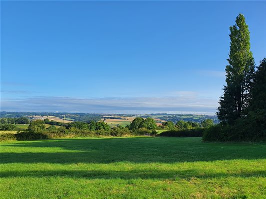 Views over the moss valley countryside