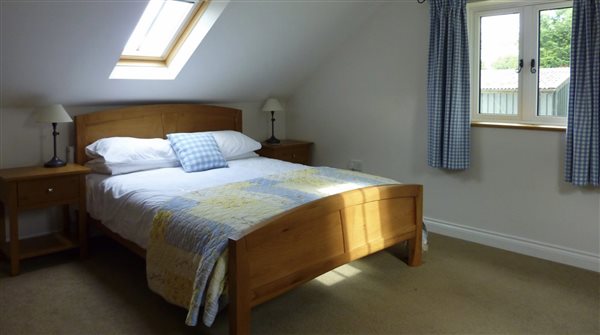 Hayloft master bedroom