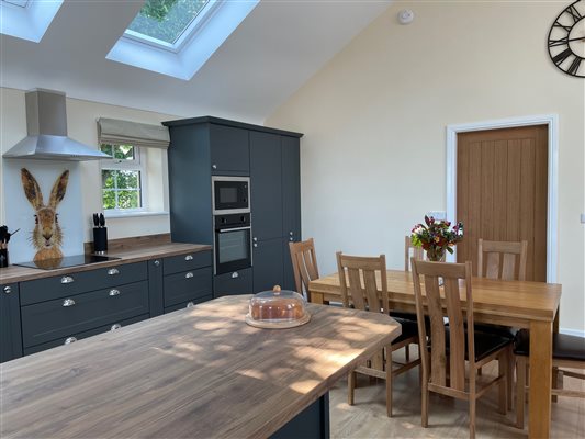 Haystack Lodge Open Plan Kitchen and Dining Area