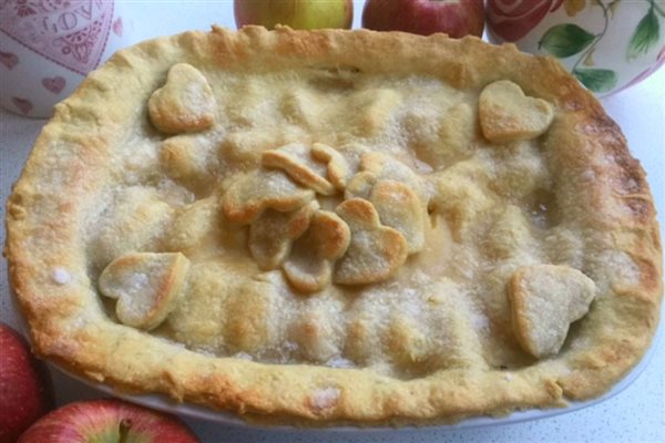 When not order some of Fiona home made cooking - Apple pie