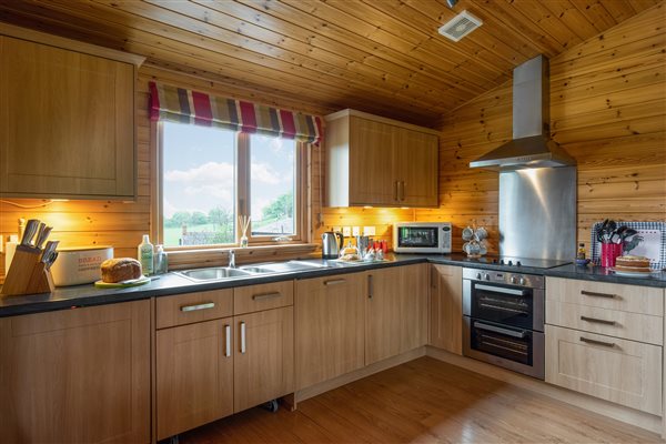 open plan kitchen 