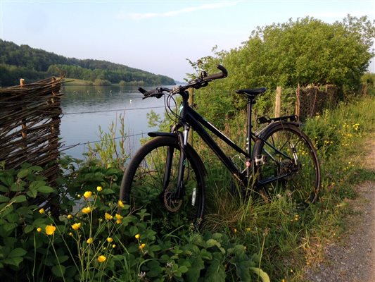 bicycle at Carsington Water