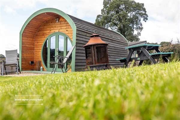 swallow glamping pod