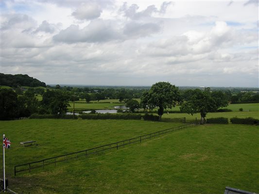 Double Room View overlooking the Cheshire Plains