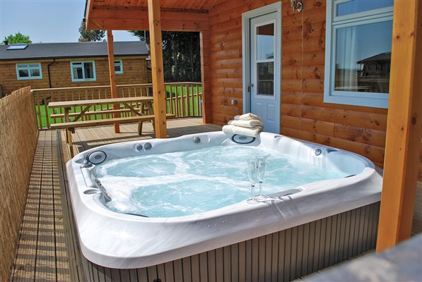 waterside hot tub