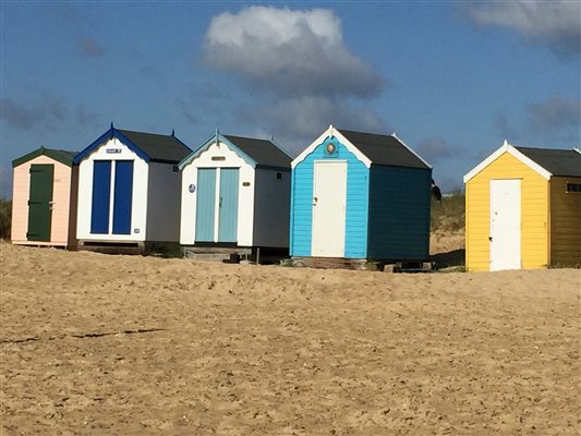 Beach huts