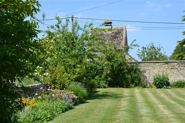 Garden with Dovecot