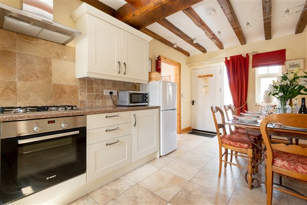 kitchen with dining table