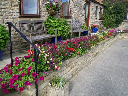 Outside seating area