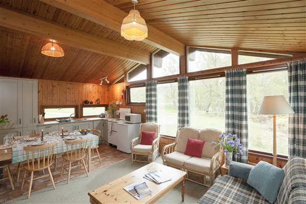 Birch Chalet interior