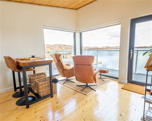 Boathouse open plan living area