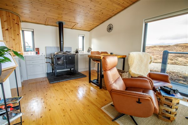 Boathouse living area