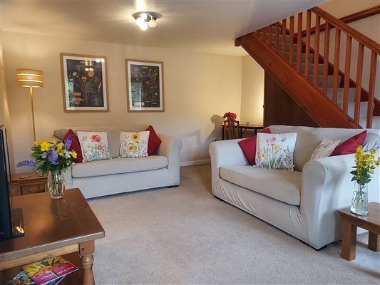 Lower Hearson Farm Annex living room
