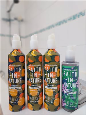 Lower Hearson Farm Annex Faith in Nature toiletries