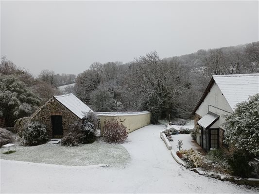 Lower Hearson in the snow